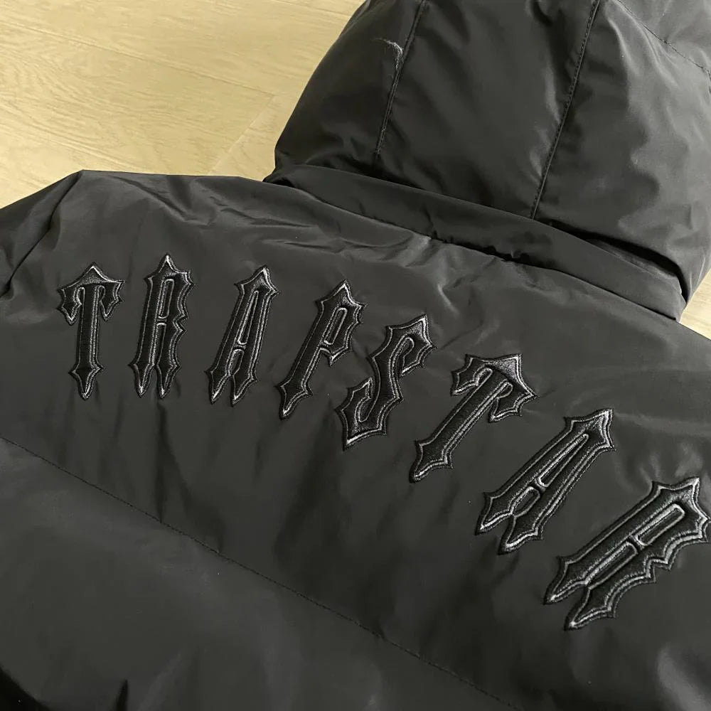 Trapstar Irongate Detachable Hood Jacket - Dark Metal Buckle