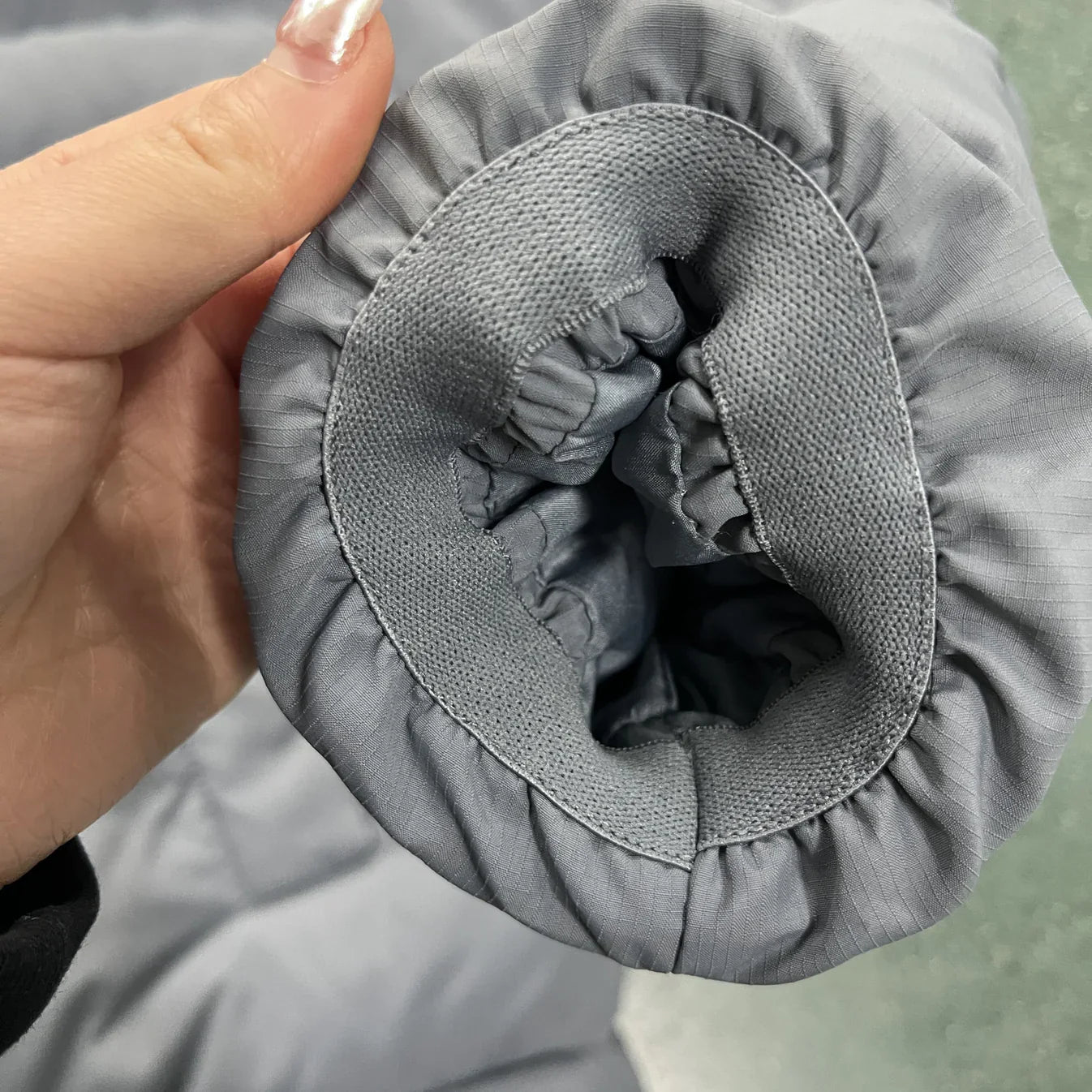 Trapstar Decoded 2.0 Hooded Puffer Jacket - Grey
