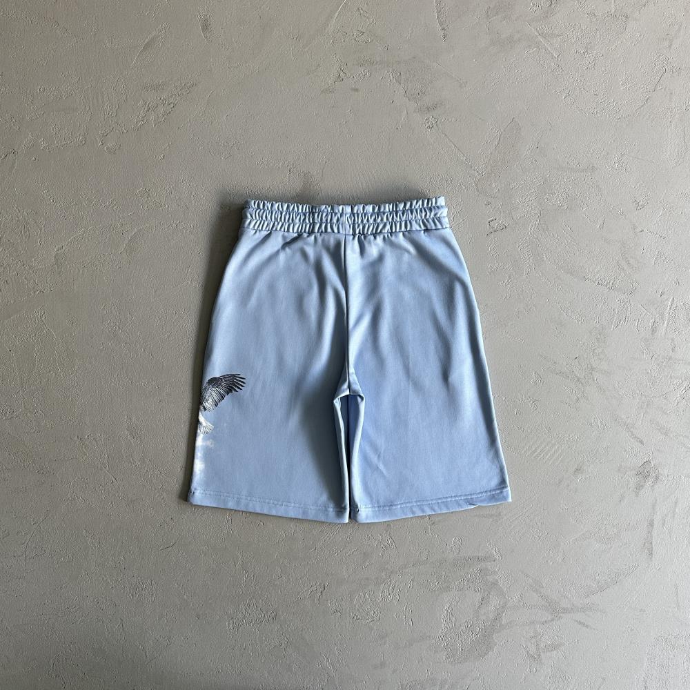Trapstar Eagle Short Set - Sky Blue