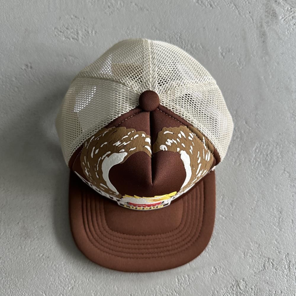 CORTEIZ Eagle Trucker Cap - Brown