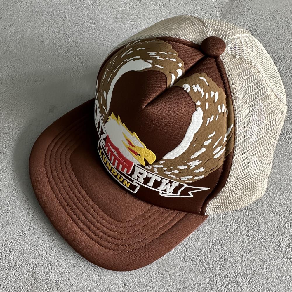 CORTEIZ Eagle Trucker Cap - Brown
