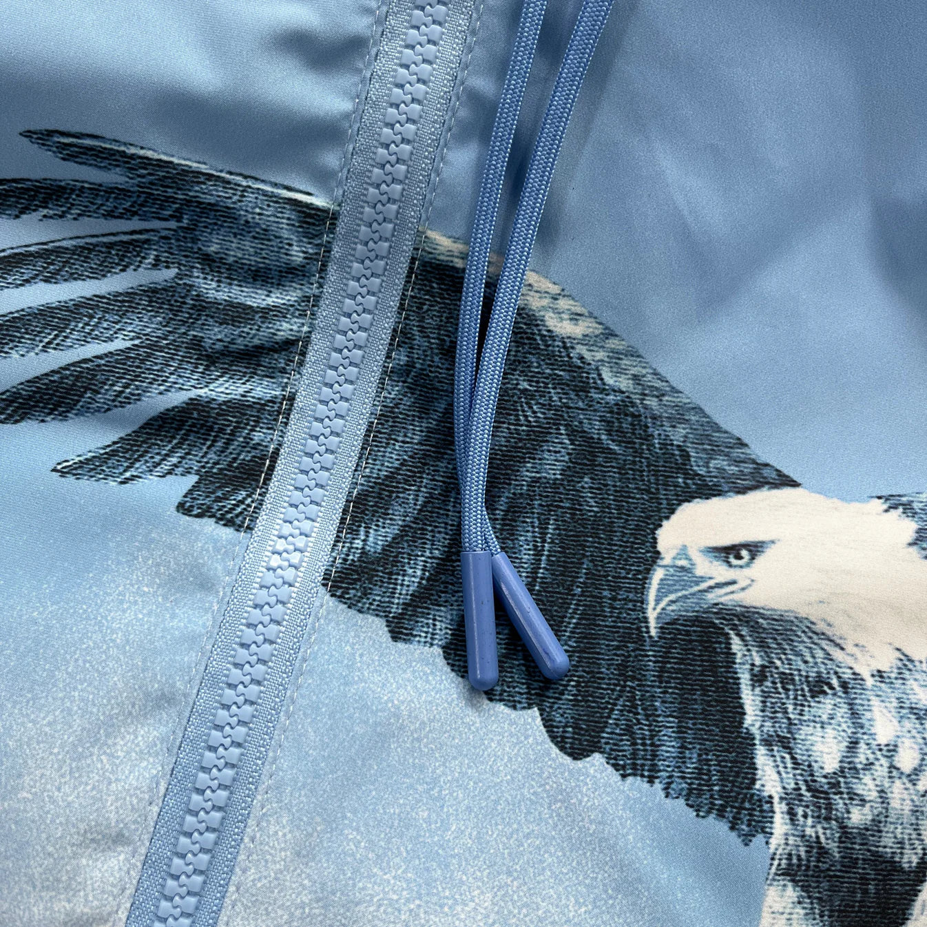 Trapstar Eagle Zip Windbreaker - Sky Blue