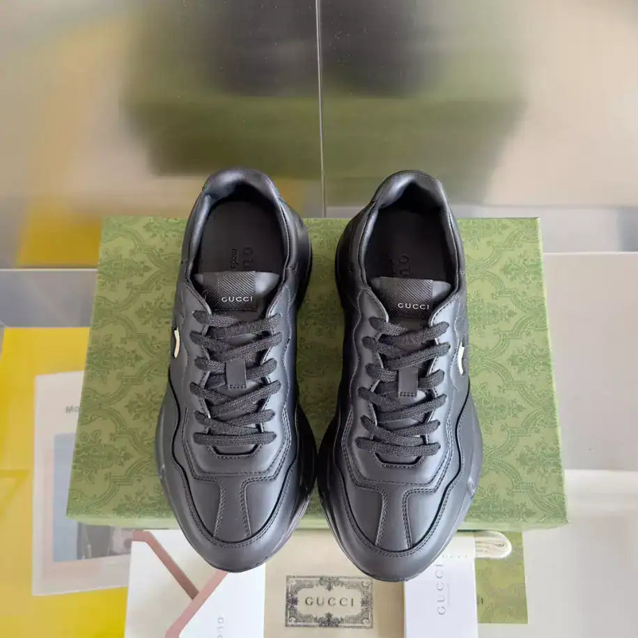 Gucci Rhyton Sneakers - Black
