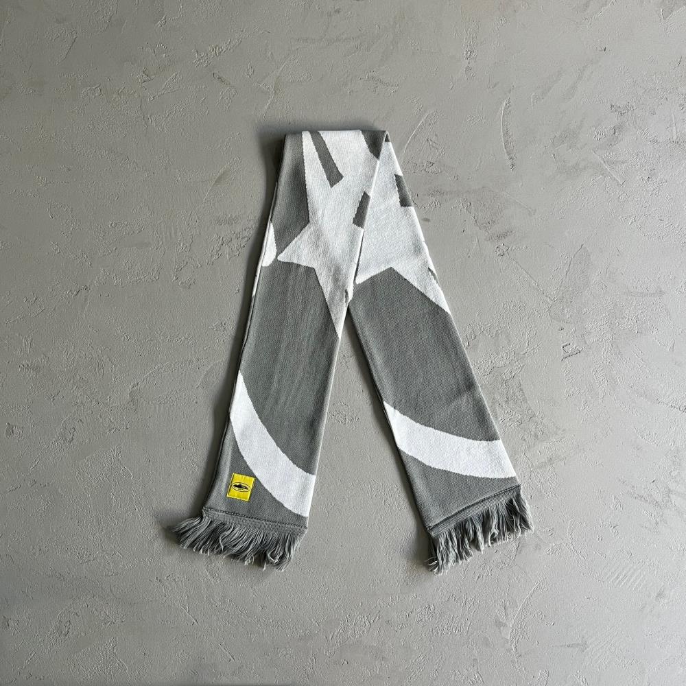 CORTEIZ Scarf - Grey/White