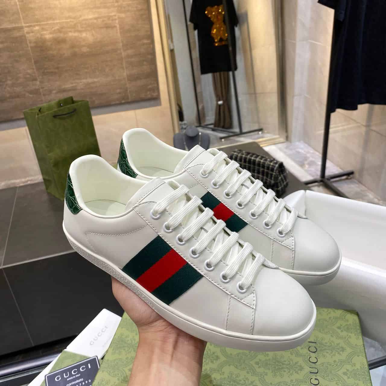 Gucci Ace Sneakers - White