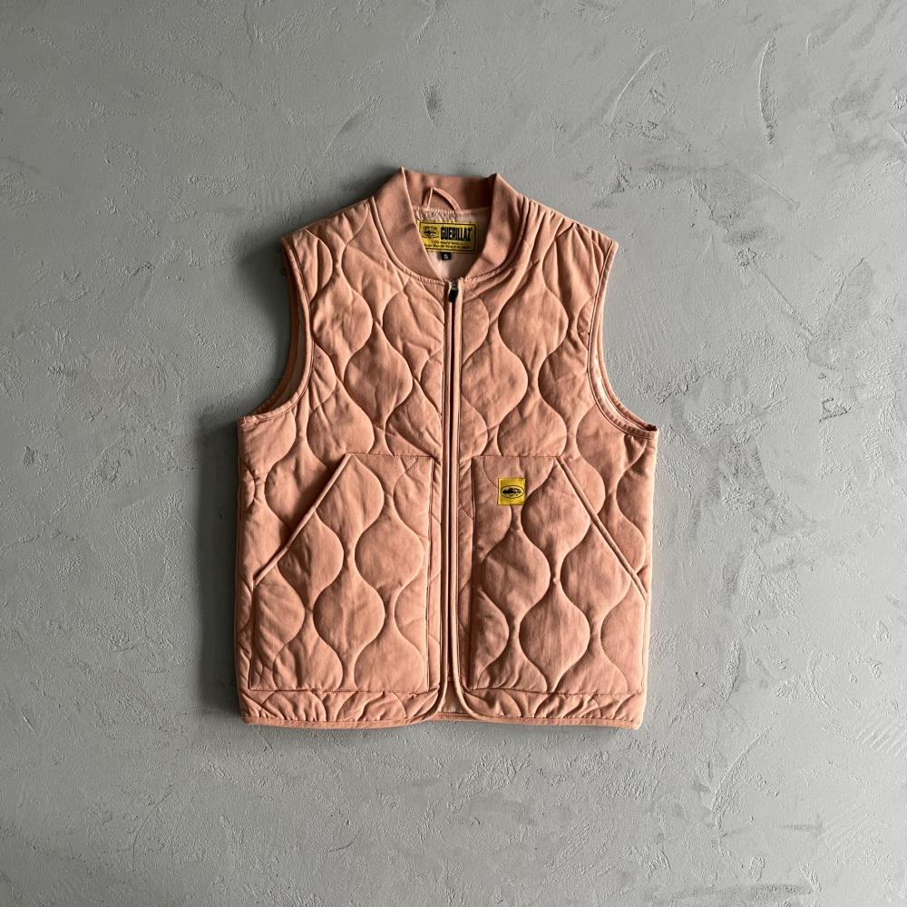 CORTEIZ Guerillaz Lightweight Quilted Vest - Pink