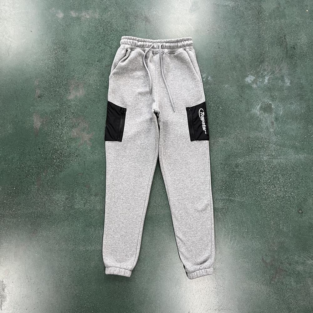 Trapstar Hyperdrive Pocket Tracksuit - Black/Grey