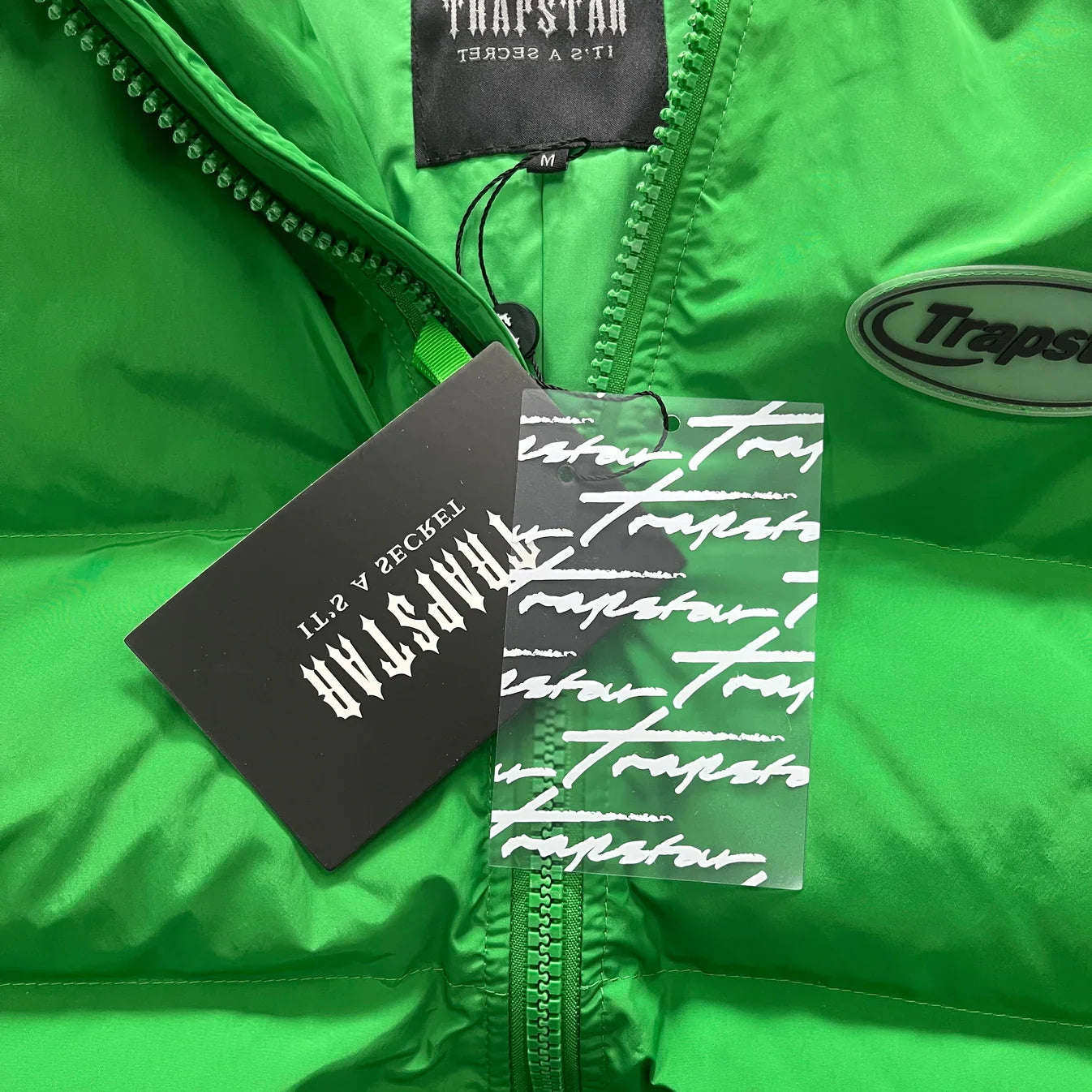 Trapstar Hyperdrive Puffer Jacket - Green