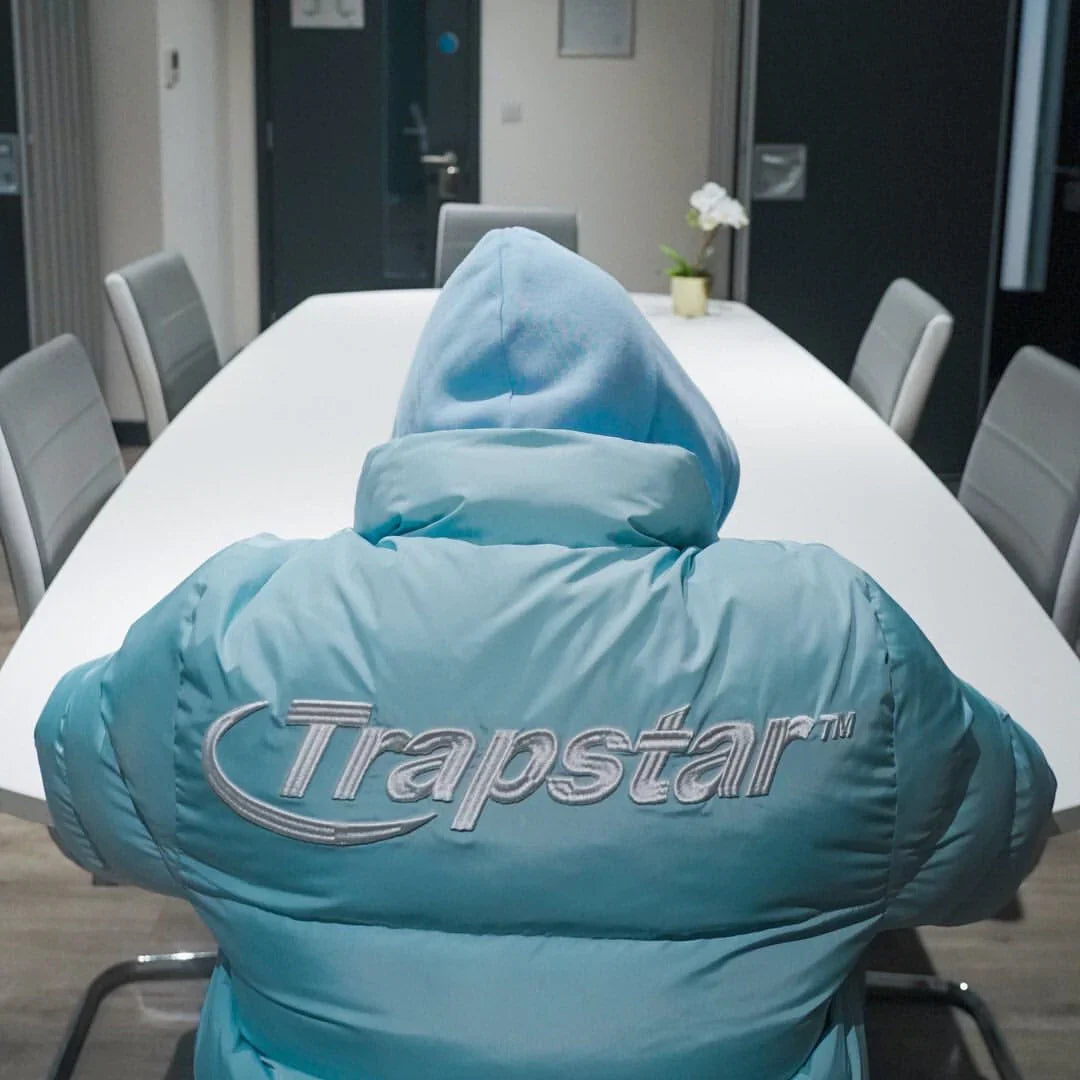 Trapstar Hyperdrive Puffer Jacket - Ice Blue