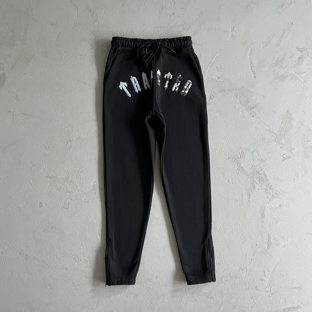 Trapstar Irongate Chenille Arch Tracksuit - Black/Grey/Blue