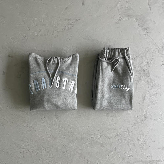 Trapstar Irongate Arch Tracksuit - Grey/White