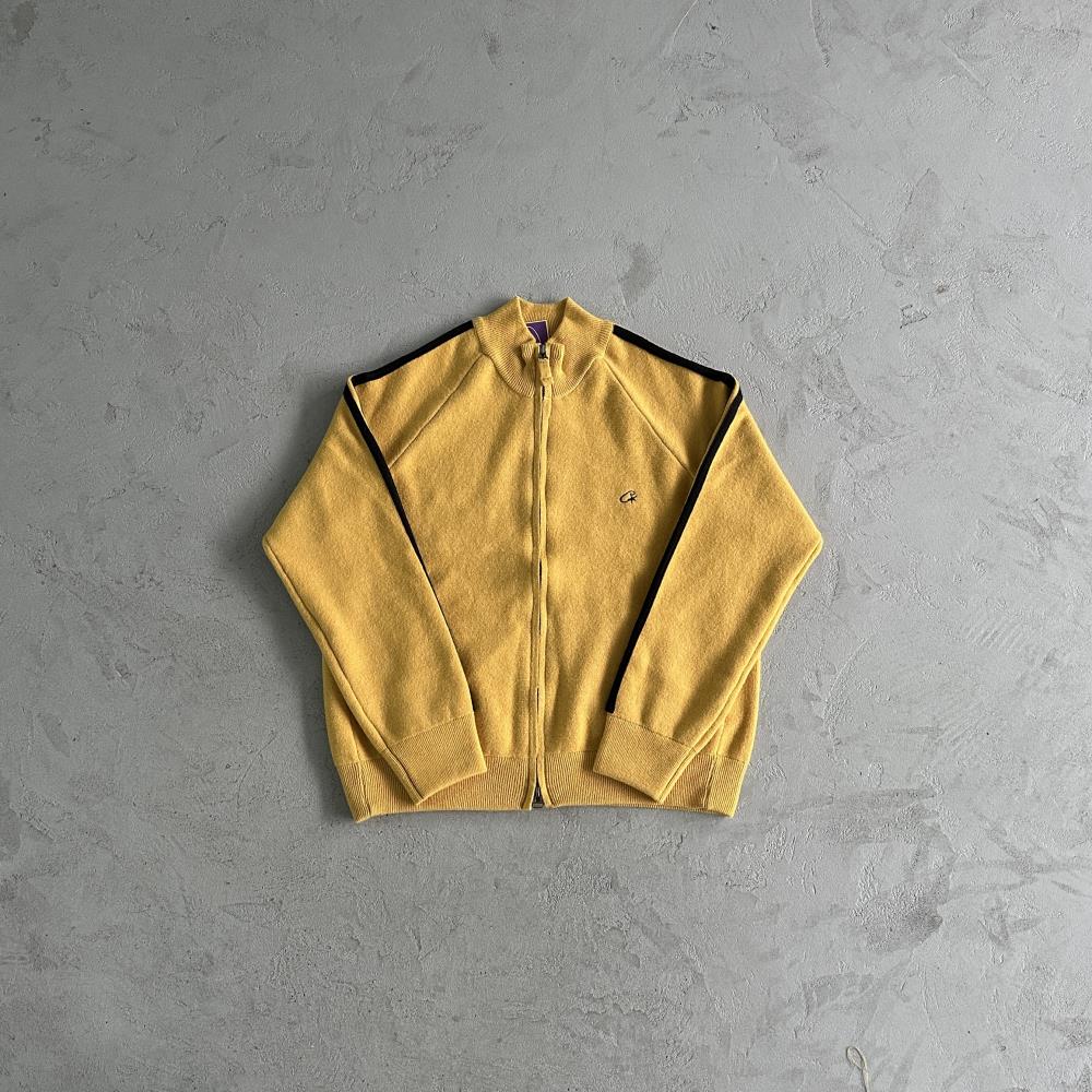 CORTEIZ Knit Zip-Up Fleece - Yellow