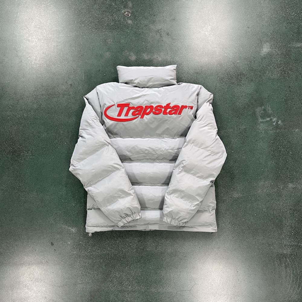 Trapstar Hyperdrive 2.0 Bomber Jacket - Light Grey