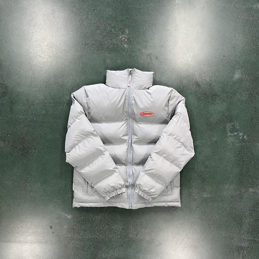 Trapstar Hyperdrive 2.0 Bomber Jacket - Light Grey