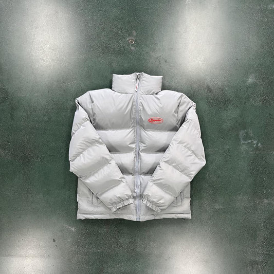 Trapstar Hyperdrive 2.0 Bomber Jacket - Light Grey
