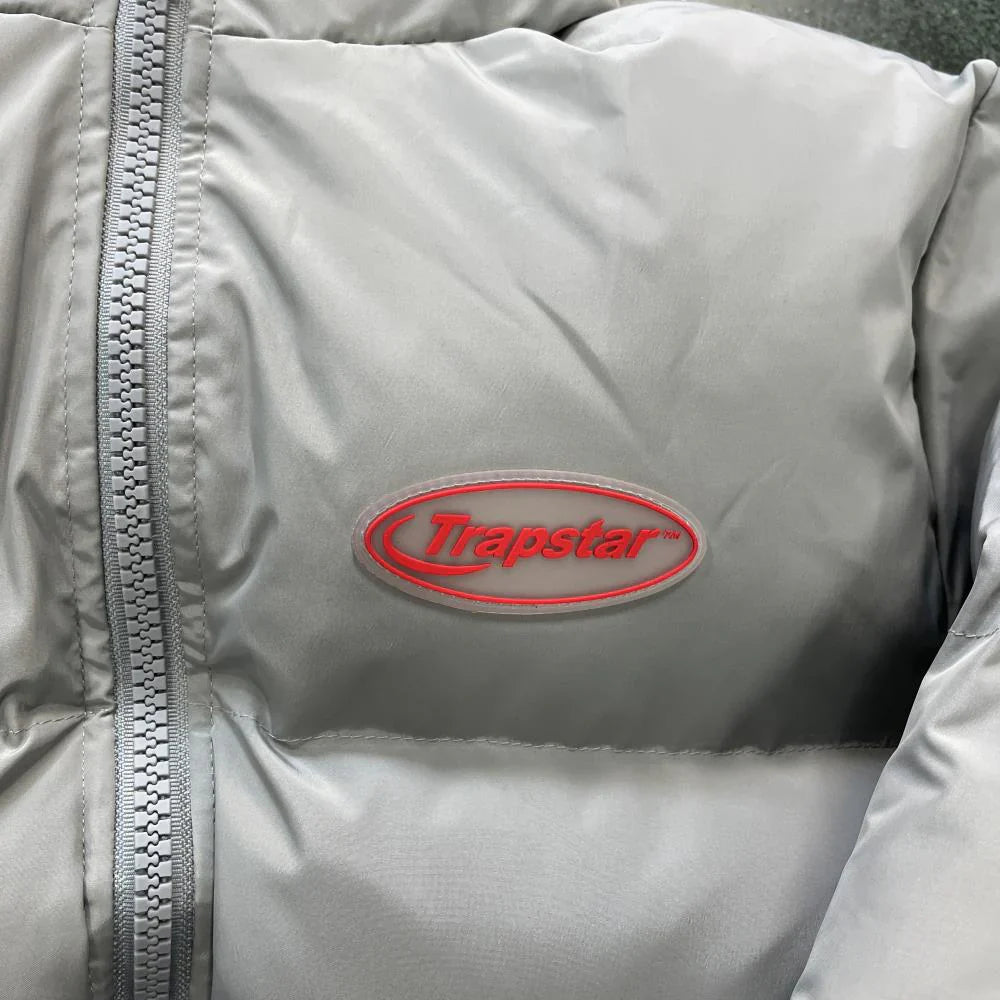 Trapstar Hyperdrive 2.0 Bomber Jacket - Light Grey