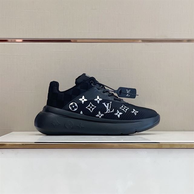 LV Show Up Sneakers - Black/White