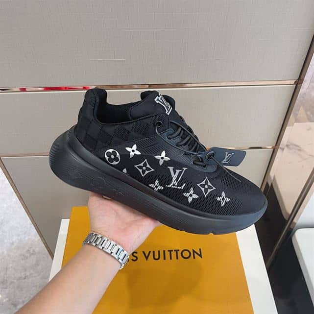LV Show Up Sneakers - Black/White