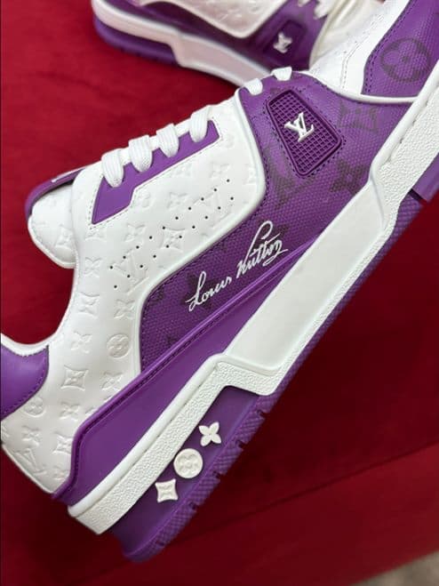 LV Skates - White/Purple