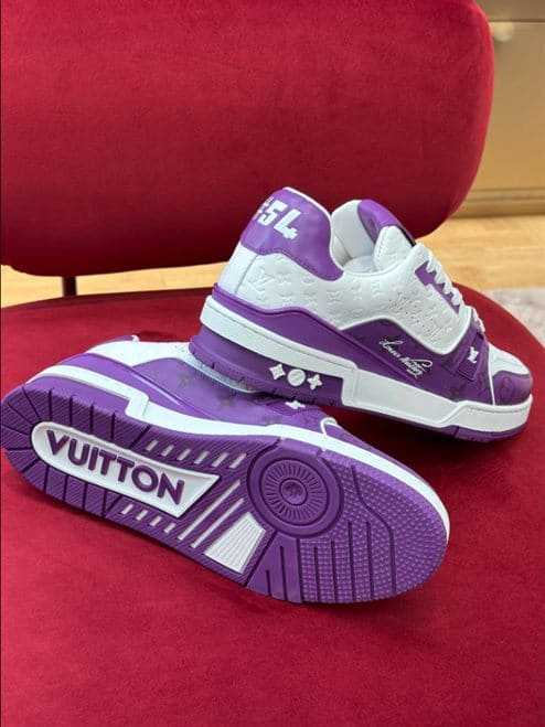 LV Skates - White/Purple