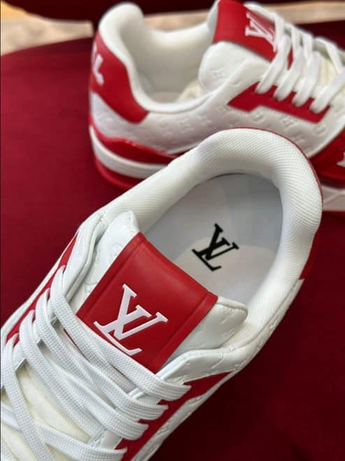 LV Skates - White/Red