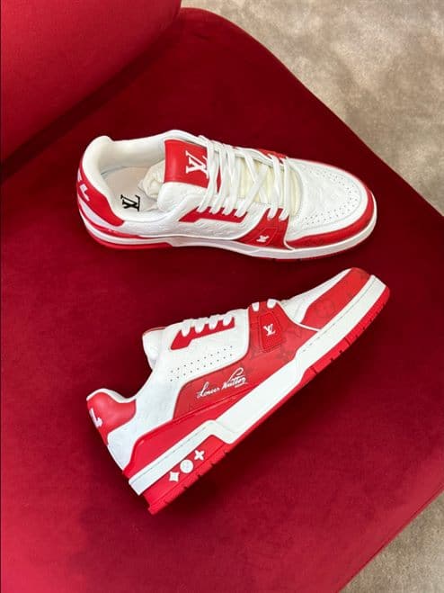 LV Skates - White/Red