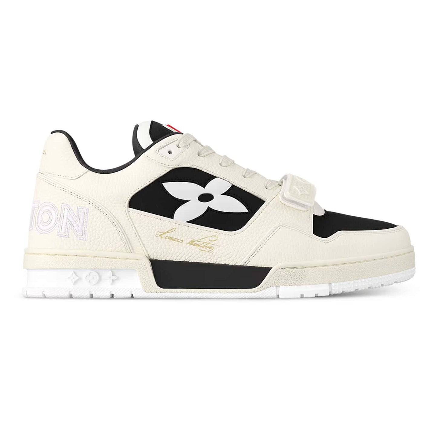 LV Trainer Sneakers - Black/White