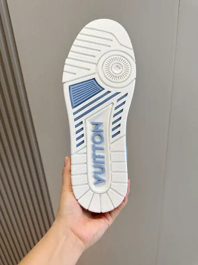 LV Trainer Sneakers - Blue