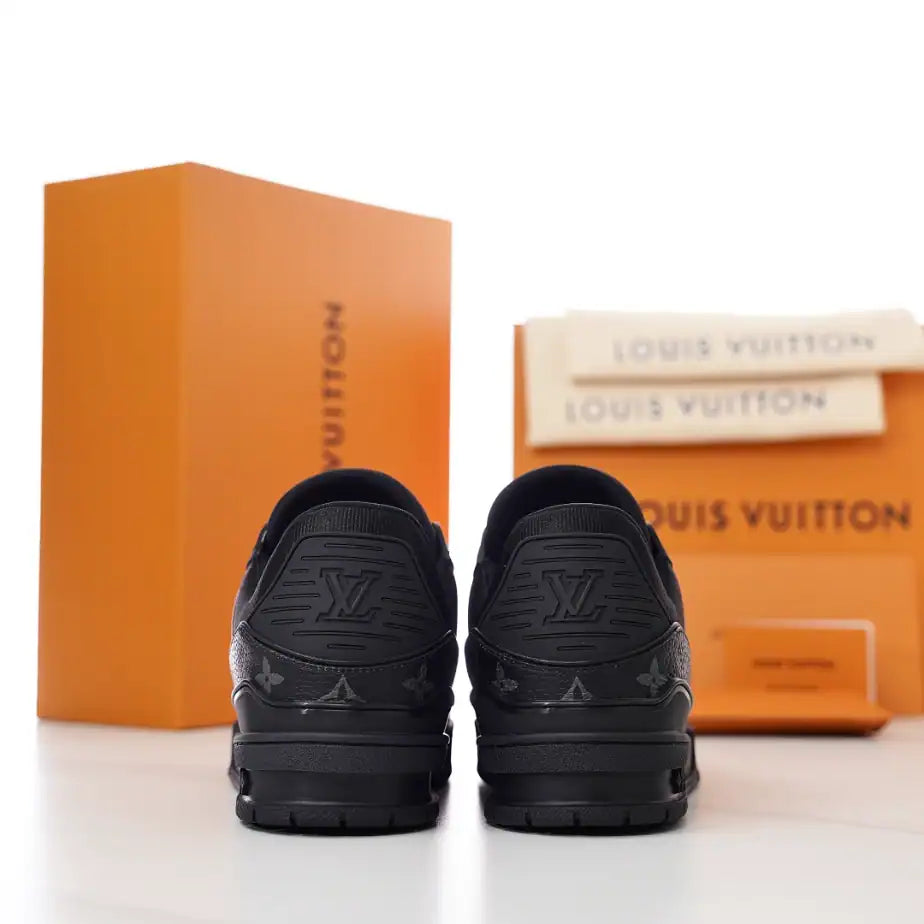 LV Trainer Sneakers - Black