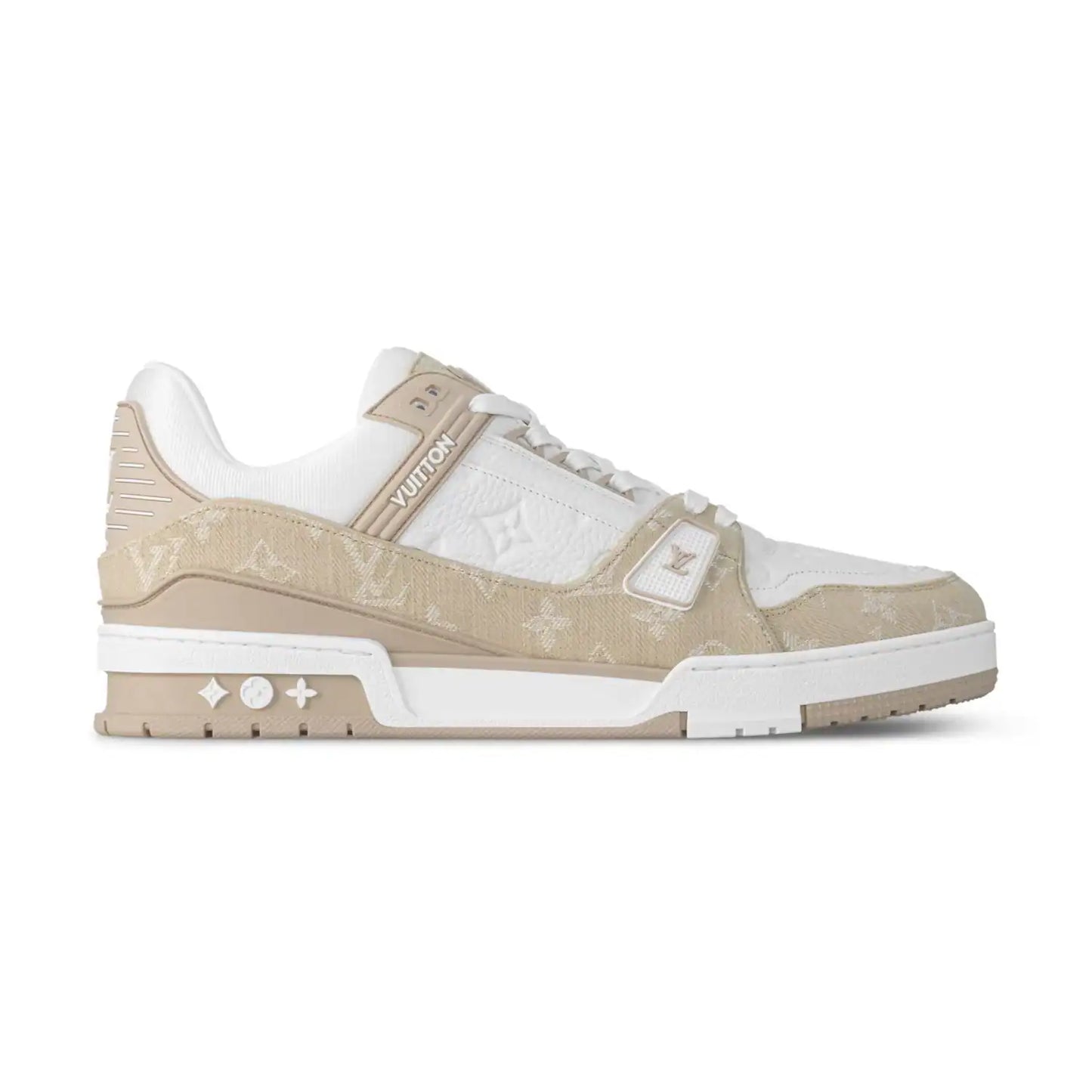 LV Trainer Sneakers - White/Beige