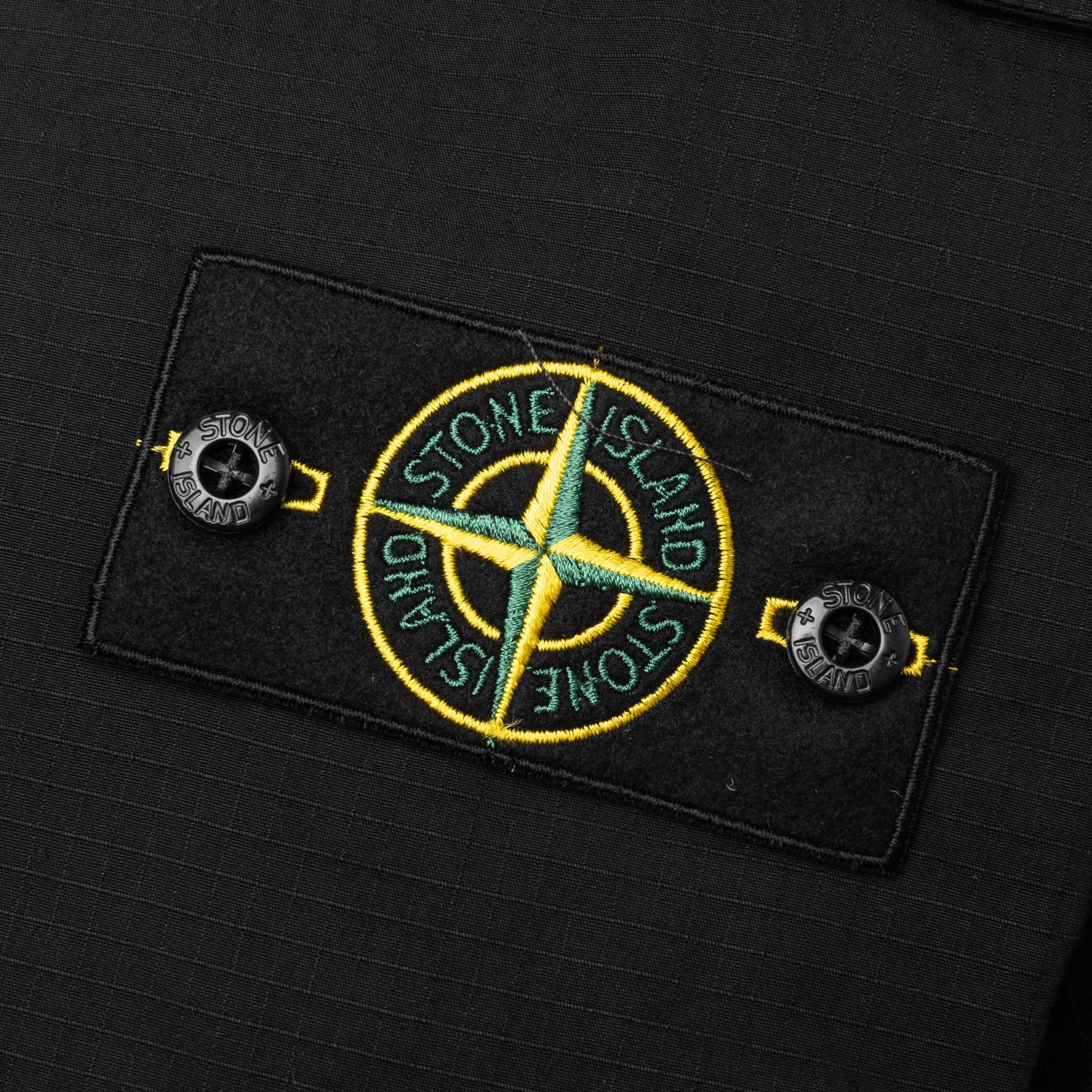 Stone Island Loose Fit Cargo Pants - Black
