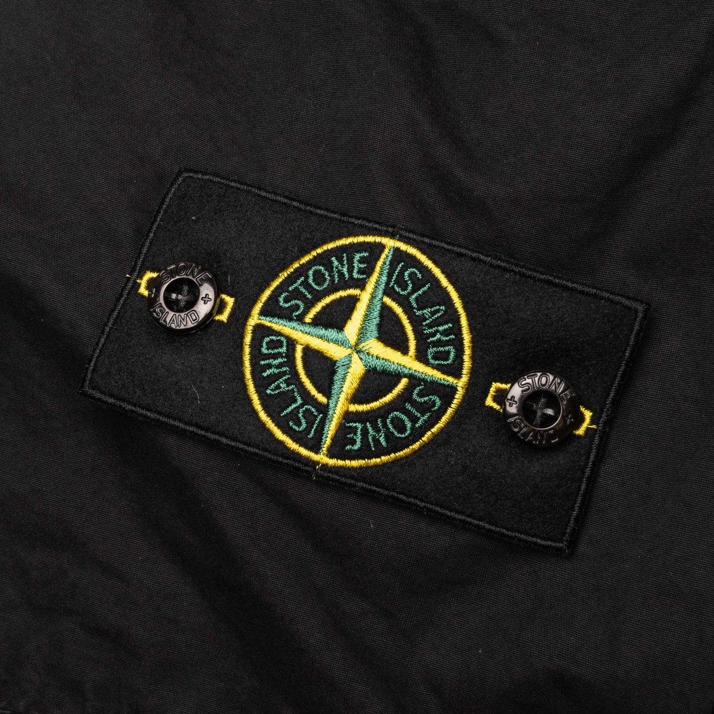 Stone Island Old Treatment Comfort Fit Cargo Pants - Black