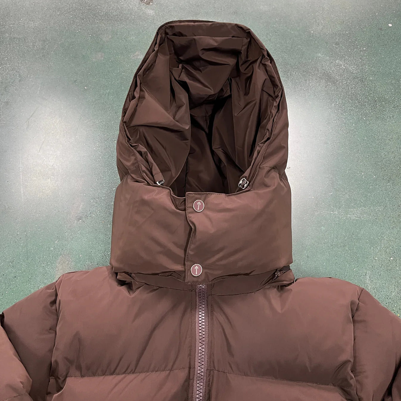 Trapstar Irongate Puffer Jacket - Brown