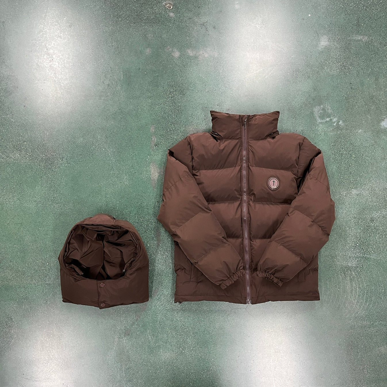 Trapstar Irongate Puffer Jacket - Brown