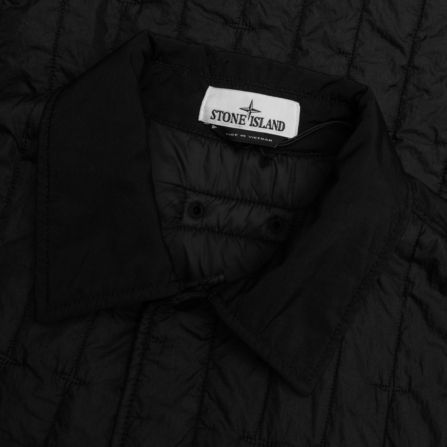 Stone Island Quilted Nylon Stella Jacket - Black