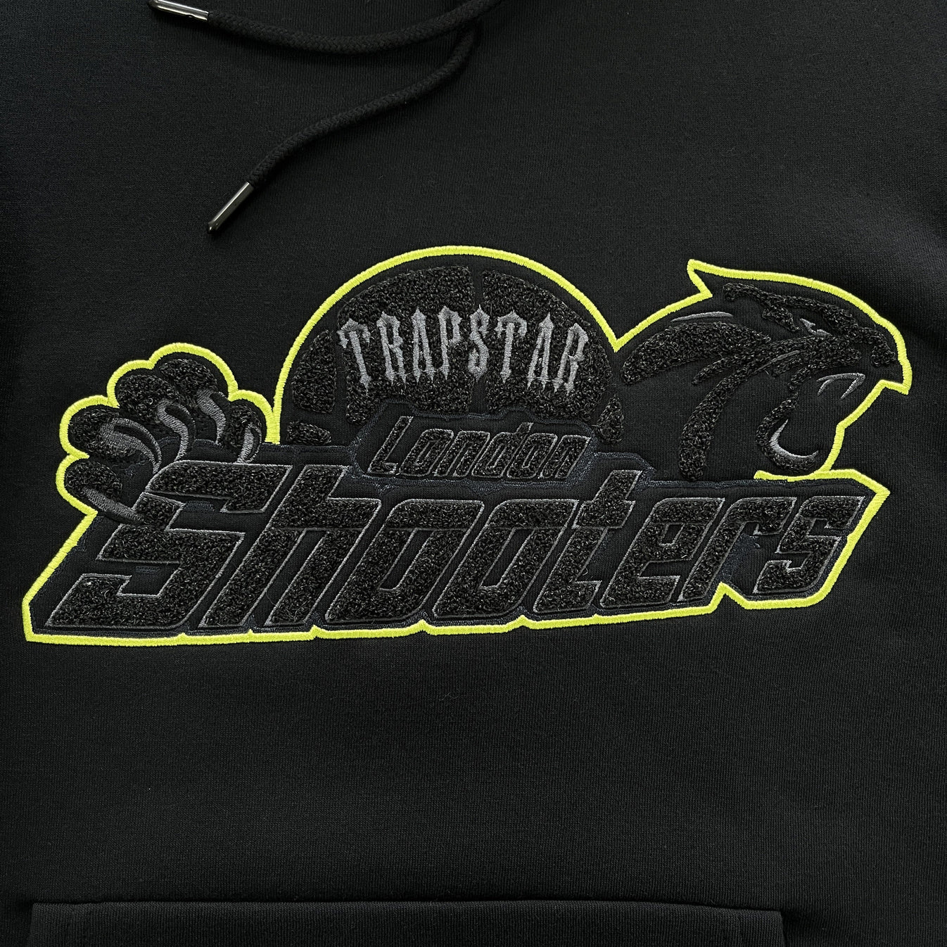 Trapstar Shooters Tracksuit - Black/Yellow