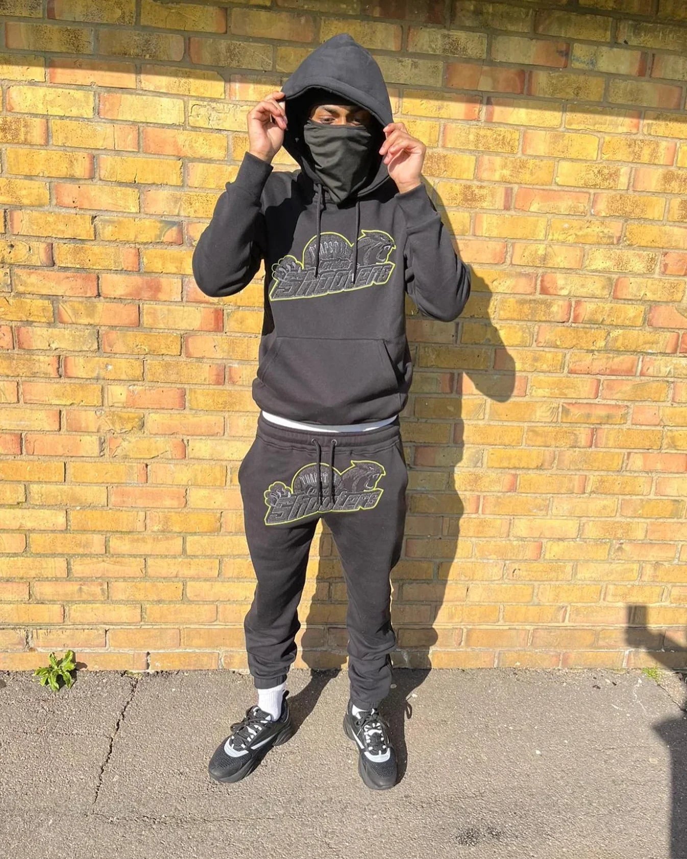 Trapstar Shooters Tracksuit - Black/Yellow
