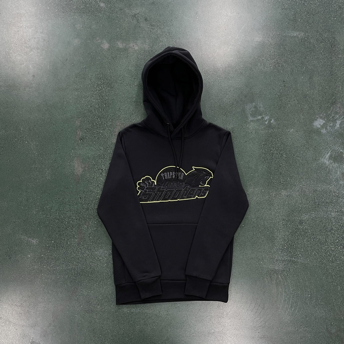 Trapstar Shooters Tracksuit - Black/Yellow