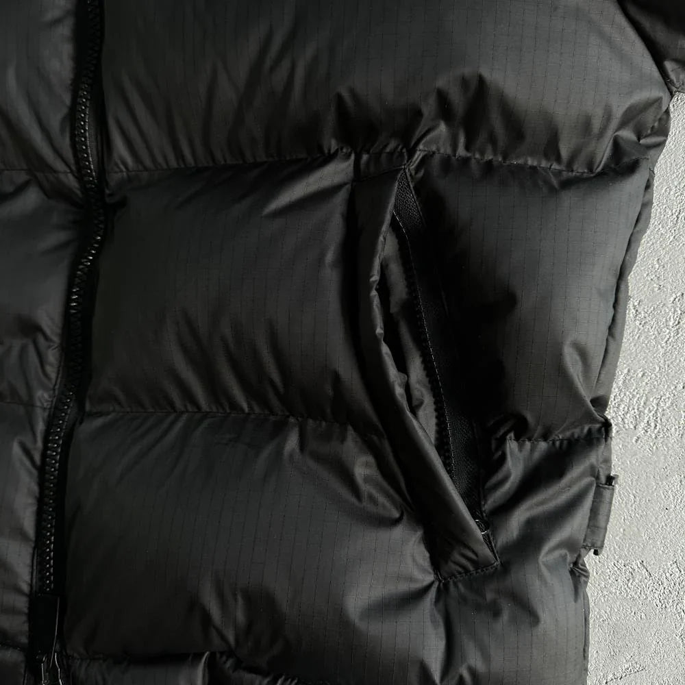 Trapstar Shooters Detachable Hooded Puffer Jacket - Black