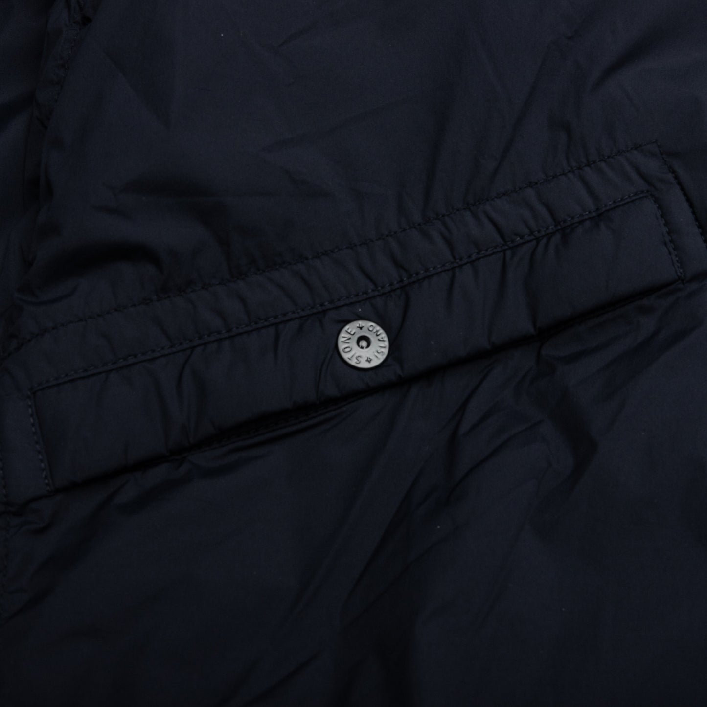 Stone Island Skin Touch Nylon Bomber Jacket - Navy Blue