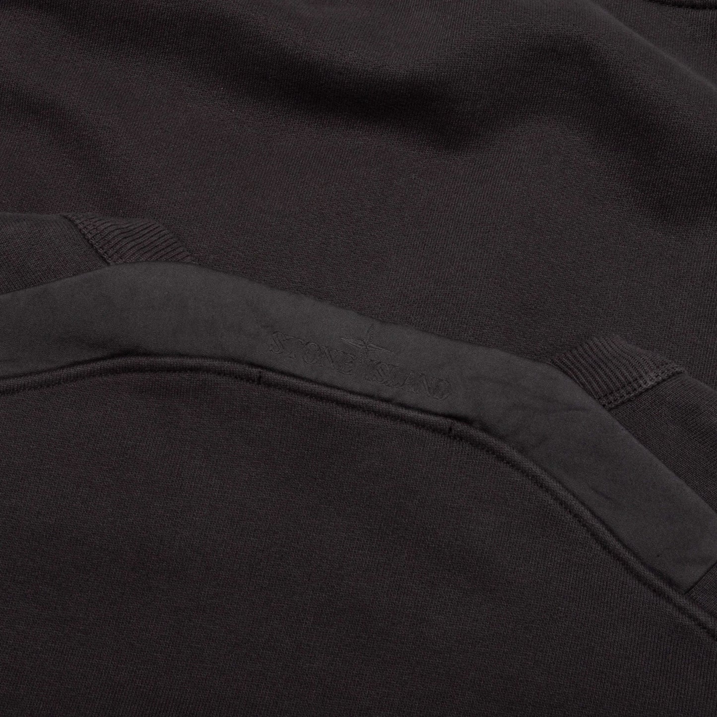 Stone Island Brushed Crewneck Sweatshirt - Charcoal
