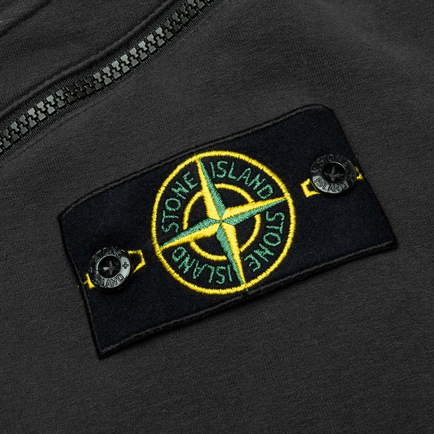 Stone Island Cargo Fleece Pants - Charcoal