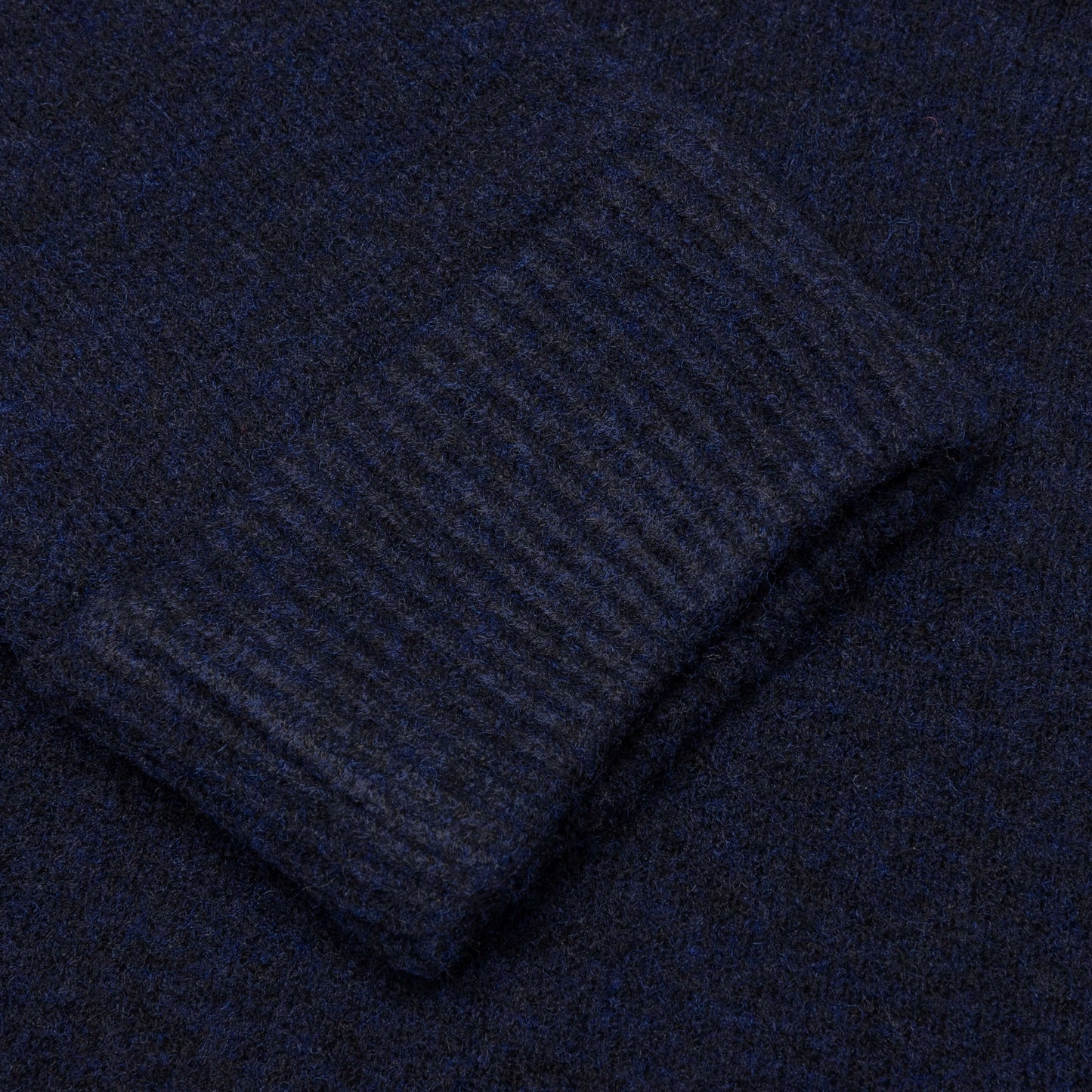 Stone Island Crewneck Knit Sweater - Navy Blue