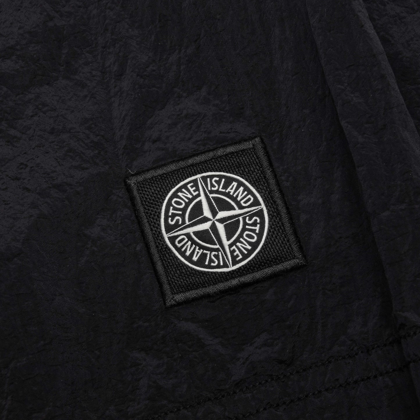 Stone Island Econyl Regenerated Nylon Swim Trunks - Black