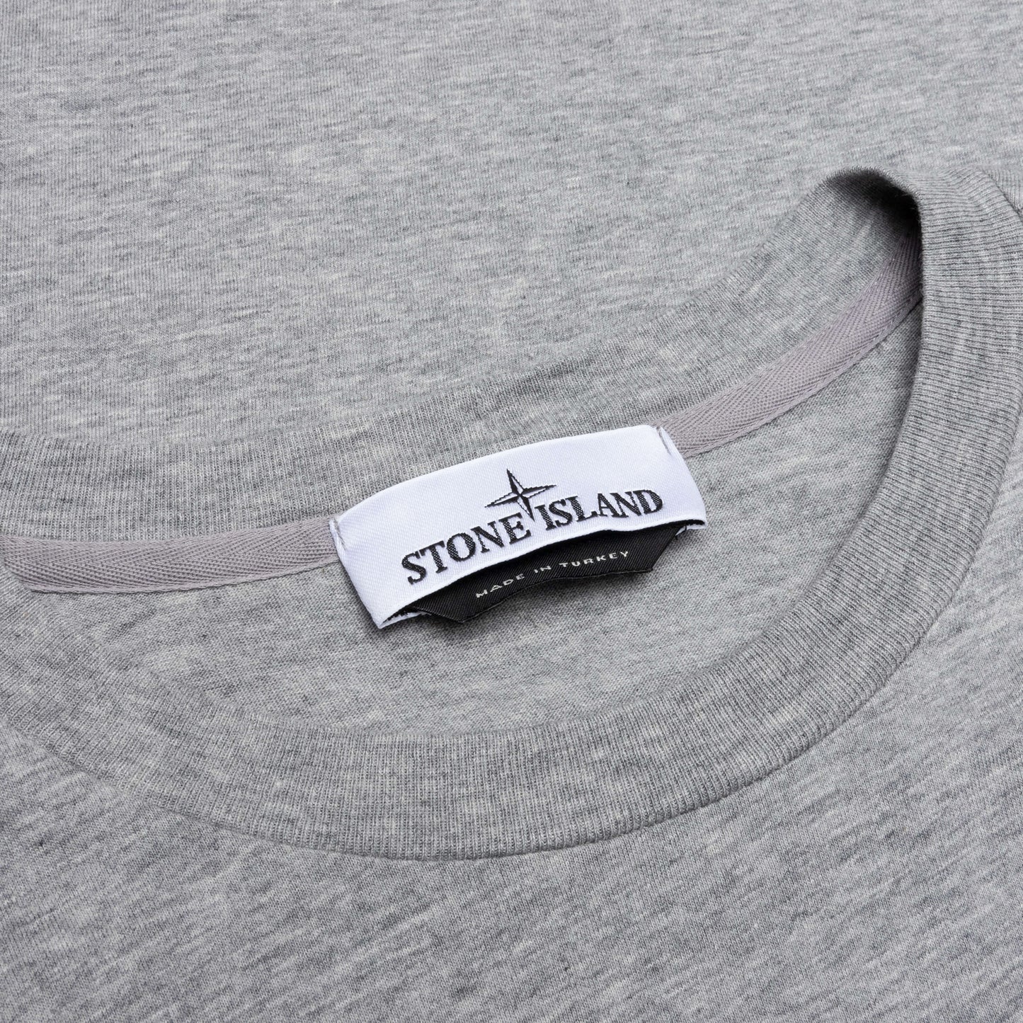 Stone Island Long Sleeve T-Shirt - Melange Grey