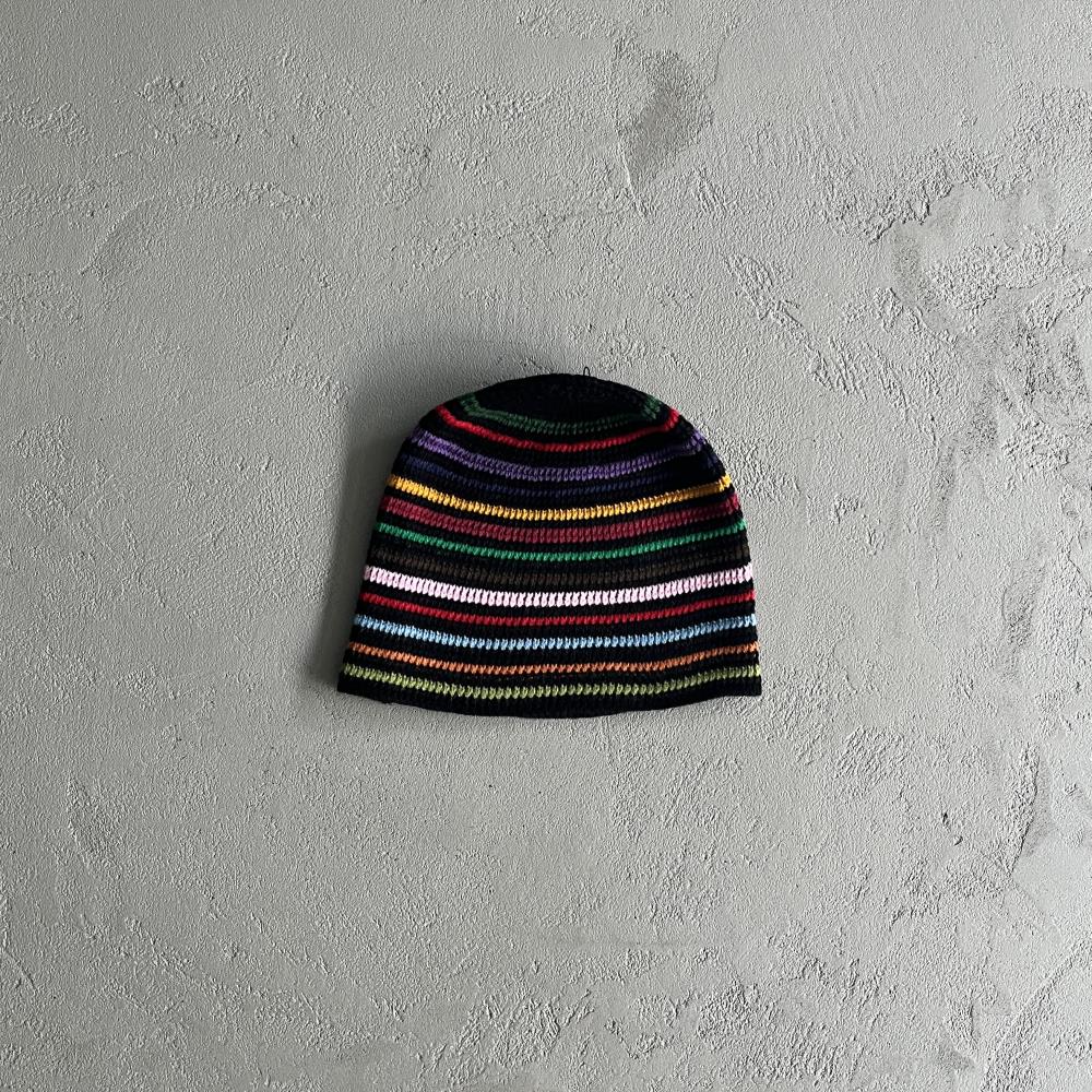 CORTEIZ Striped Cold Hat - Black