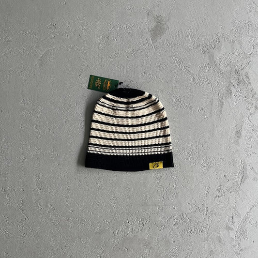 CORTEIZ Striped Cold Hat - White/Black