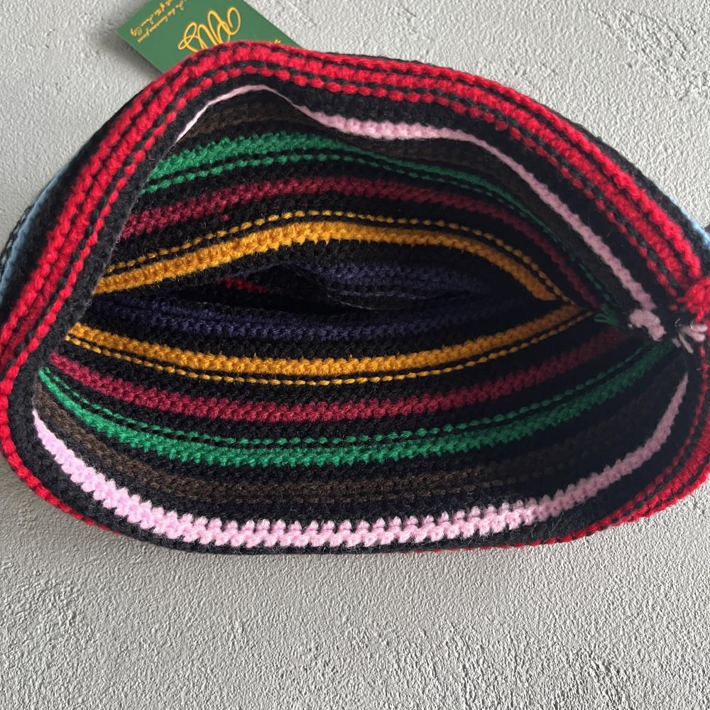 CORTEIZ Striped Cold Hat - Black