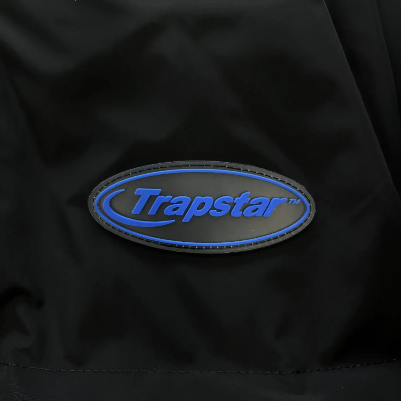 Trapstar Hyperdrive Puffer Jacket - Black/Blue