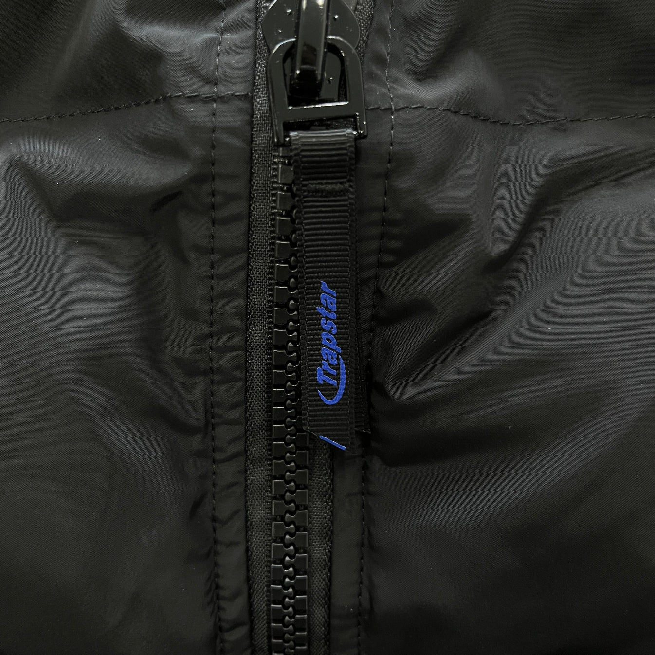 Trapstar Hyperdrive Puffer Jacket - Black/Blue